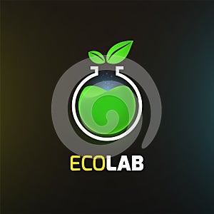 Eco lab logo template