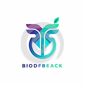 Eco-Mini Logo for Bio-Based Products, Craft a modern logo for a biofeedback device, minimalist simple modern vector logo design