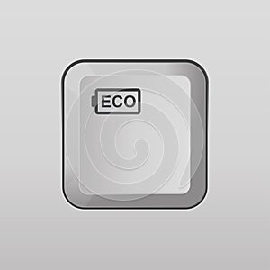 Eco mode keyboard button