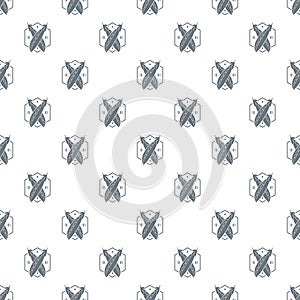 Eco peas 1981 pattern vector seamless