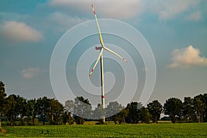 Eco power. Wind turbines generating electricity. Turbine Green Energy. Wind energy. Green electricity. Wind generator power.