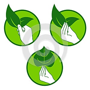 Eco pro nature symbol