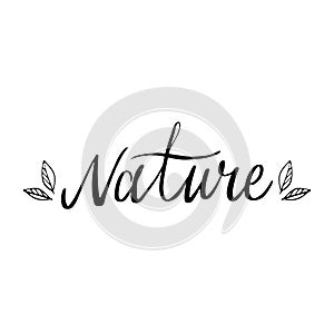 Eco Product Label Lettering Style-06