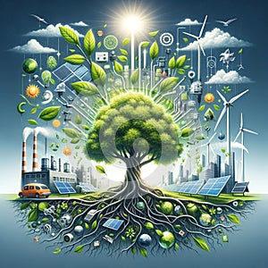 Eco Prosperity: Thriving Together in Green Harmony