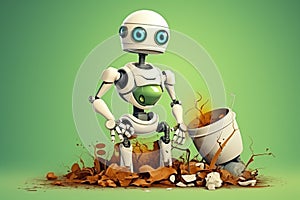 Eco-Robots Pioneering Sustainable Waste Management Solutions