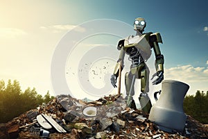 Eco-Robots Pioneering Sustainable Waste Management Solutions