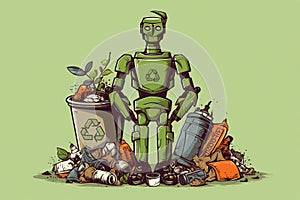 Eco-Robots Pioneering Sustainable Waste Management Solutions