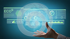 Eco sustainability and carbon emission dashboard Parse