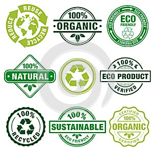 Eco Theme Plain Stamps