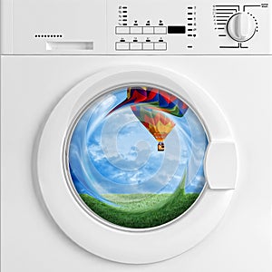 Eco washing machine