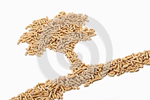 Eco wood pellet