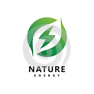 Ecol  energy  logo vector template