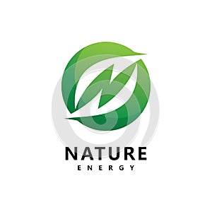 Ecol  energy  logo vector template
