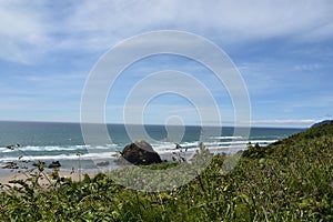 Ecola State Park at Cannon Beach in Oregon