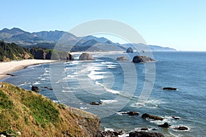 Ecola state park, Oregon coast & Pacific ocean.