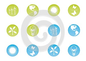 Ecologic Icon Set photo