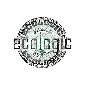 Ecologic rubber stamp