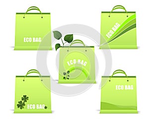 Ecological bags, cdr vector