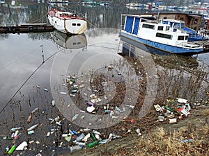 Ecological catastrophe in river