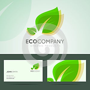 Ecological company logo design.