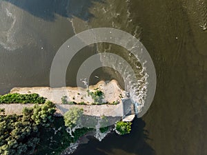 Ecological disaster, sewage discharge to the Vistula river