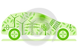 Ecological Electric Car