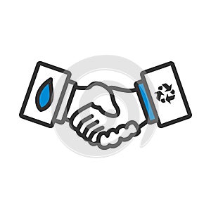 Ecological Handshakes Icon