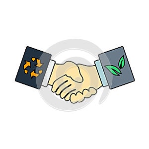 Ecological Handshakes Icon photo