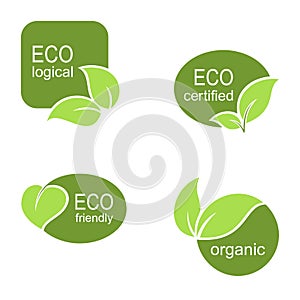 Ecological labels set