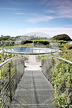 Ecological modern building .