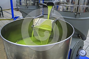 Ecological olive oil production with modern equipment