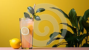 Ecological paper cocktail tubes for lemonades and drinks.