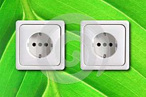 Ecological power outlet