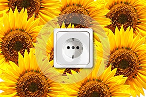 Ecological power outlet