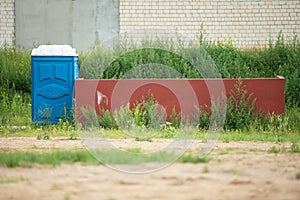 Ecological toilet and garbage containers