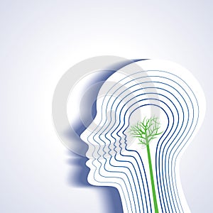 Ecologist - Illustration with environmental concept