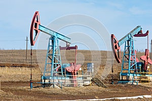 ecology, bionomics. Oil pumps. Oil industry equipment. Beam Pump