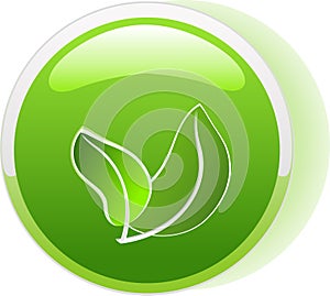 Ecology button icon