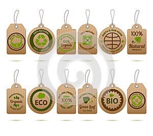 Ecology Cardboard Tags