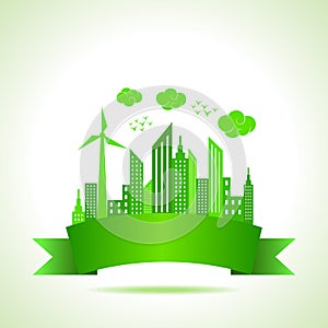 Ecology concept- save nature