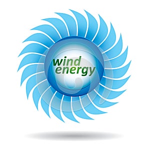 Ecology concept - wind energy