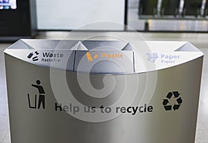 Ecology container recycling bins