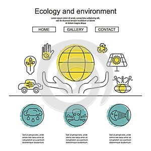 Ecology and Environment Business template