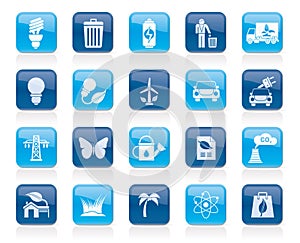 Ecology, Environment and nature icons 1