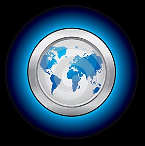 Ecology globe buttons