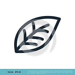 Ecology Icon Leaves Vector Logo Template Illustration Design. Vector EPS 10