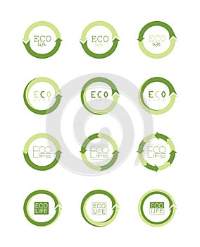 Ecology Icon Set. Eco-Icons