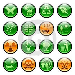 Ecology icons / buttons