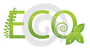 Ecology logo (Protect the environment )