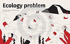 Ecology problem concept